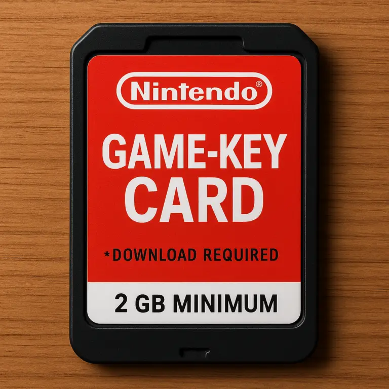 Nintendo Switch 2: Game-Key Card ersetzt klassische Spiel-Cartridges